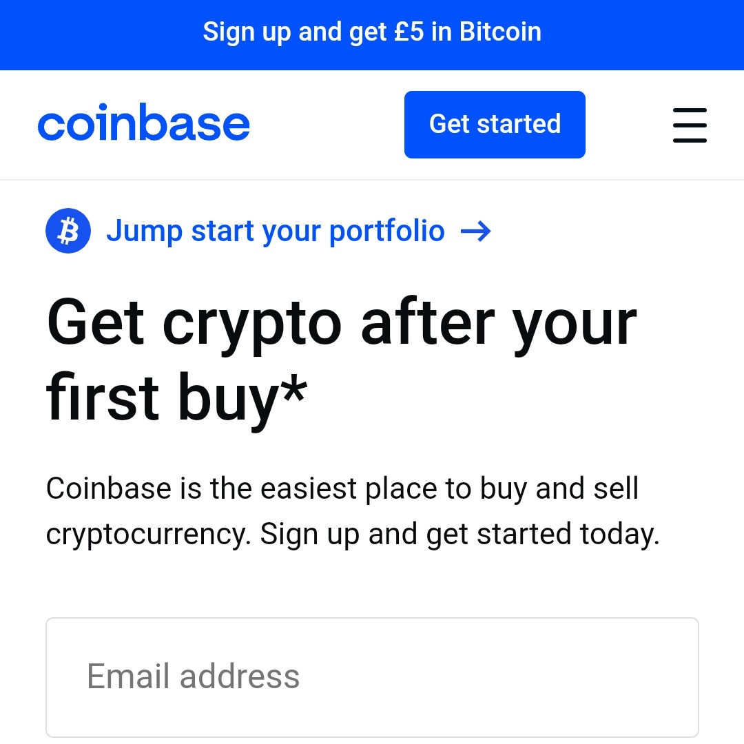 Buy coins at Coinbase using card!